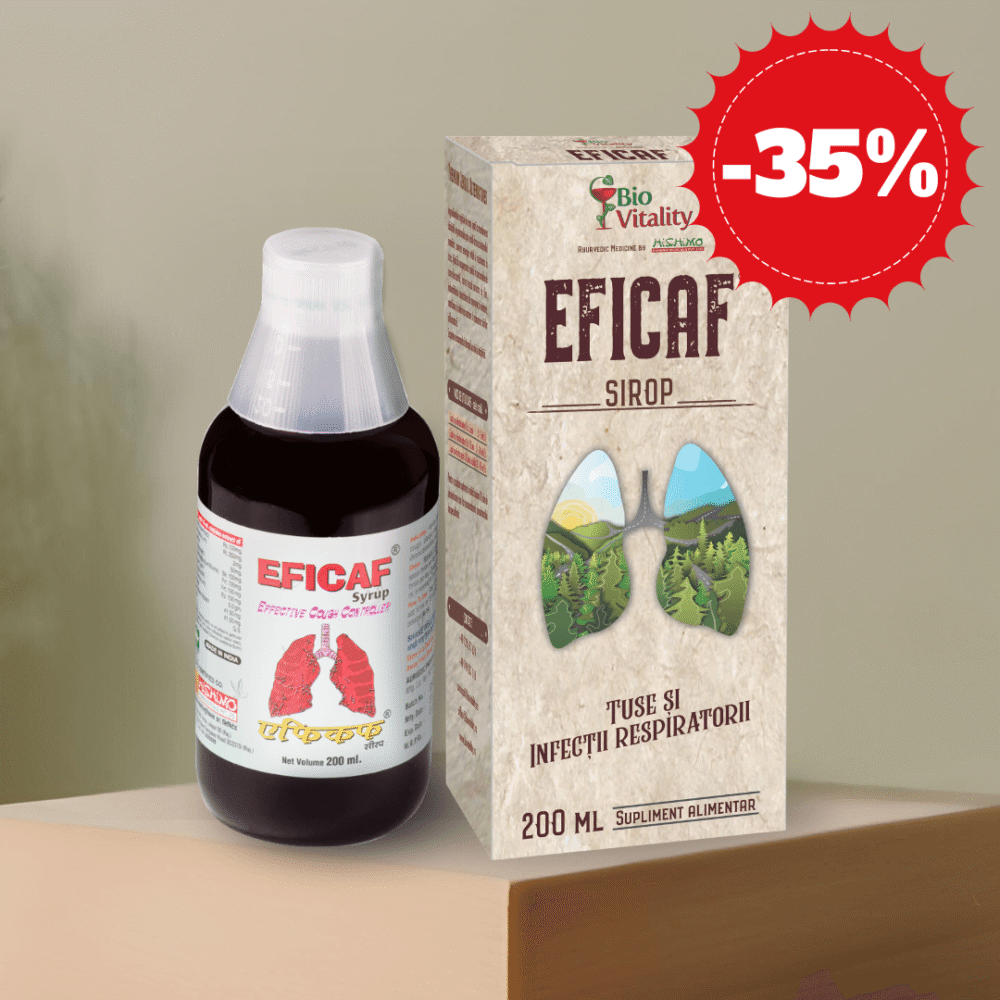 Eficaf Sirop - Tuse și infecții respiratorii